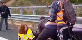 #VIDEO | Manifestantes se pronuncian contra la “inacción gubernamental” y ponen en riesgo sus vidas