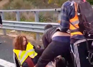 #VIDEO | Manifestantes se pronuncian contra la “inacción gubernamental” y ponen en riesgo sus vidas