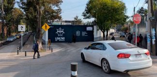 #Imágenes | Desisten elementos de Guardia Civil de manifestación a las afueras de la SSP
