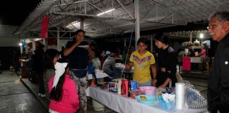 #Imágenes | El Buen Gobierno de Zamora mejora el mercado El Valle para nueva zona de antojitos nocturnos