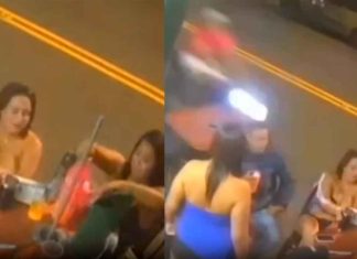 #VIDEO | Joven cenaba con sus amigos y la atropella motociclista a toda velocidad