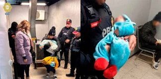 Mujer se desmaya con su bebé de 6 meses en brazos; presentó signos de anemia