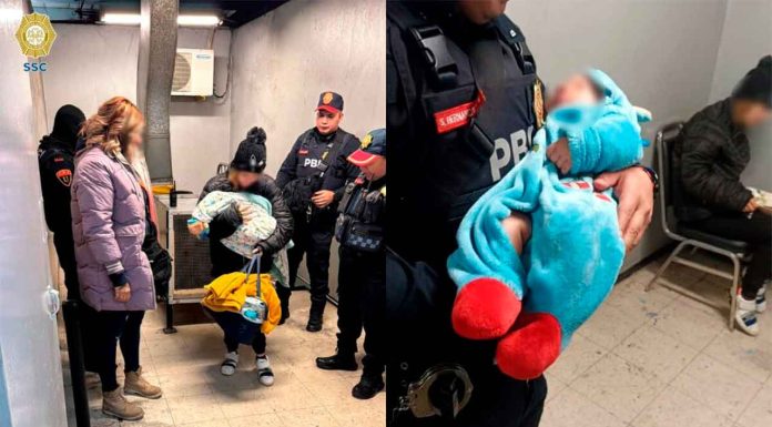 Mujer se desmaya con su bebé de 6 meses en brazos; presentó signos de anemia