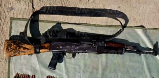 #Imágenes | Aseguran armas largas y cartuchos en Santa Ana Amatlán