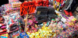 Más de una tonelada de pirotecnia fue decomisada durante temporada navideña en la capital michoacana