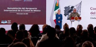 #VIDEO | Presidenta de México anuncia remodelación del aeropuerto internacional de la Ciudad de México