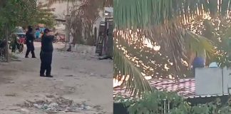 #VIDEO | #México: ¡No es broma! Usando una resortera, policías lograron capturar a presuntos ladrones