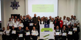Compromisos cumplidos: Policía Morelia refuerza salud mental de sus oficiales con colaboración interinstitucional