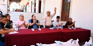 #Imágenes | Angamacutiro: Entrega de semilla de avena: el alcalde Hermes Pacheco y los líderes estatales impulsan el campo Michoacano