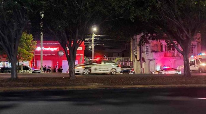 Delincuentes roban camioneta en la colonia Ana María Gallaga; policías la recuperan