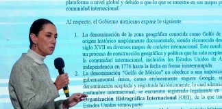 Sheinbaum envía carta a Google por cambio de nombre del Golfo de México en “Maps”; esto es lo que dice