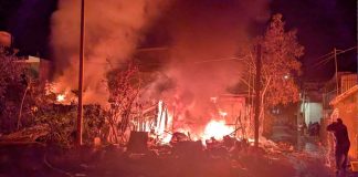 Incendio arrasa vivienda en la colonia La Cedrera: sólo se reportan pérdidas materiales