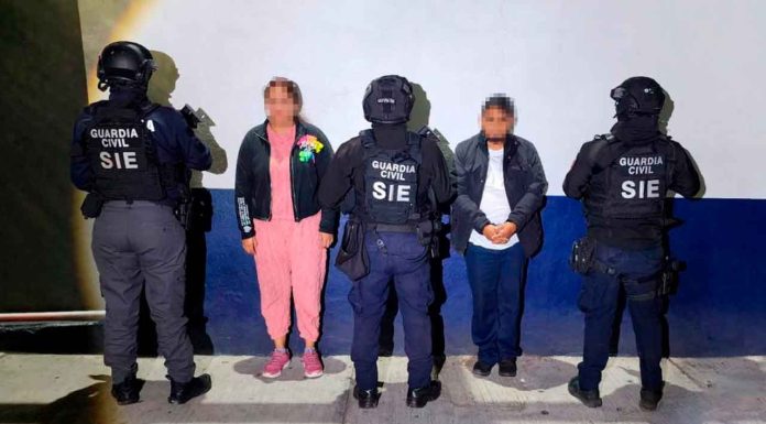 Tras cateo, SSP y FGR detienen a 2 personas en Villas del Pedregal
