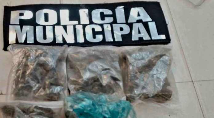 Policía de Pátzcuaro detiene a joven en posesión de marihuana