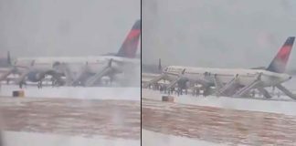 #VIDEO | Pasajeros son evacuados de avión con ayuda de toboganes; vuelo fue interrumpido por falla en el motor