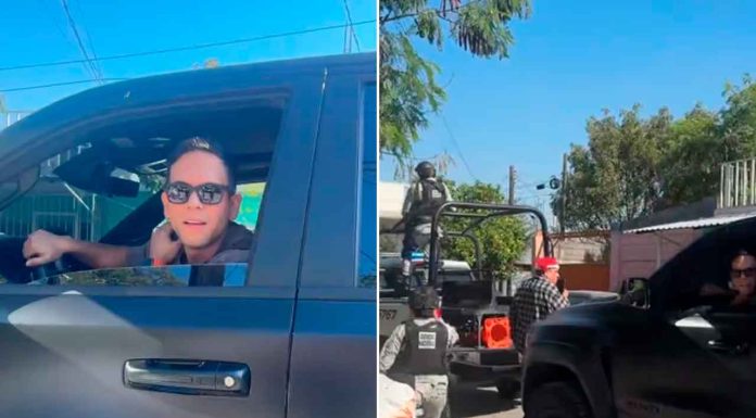 #VIDEO | Youtuber denuncia a elementos de Guardia Nacional de impedirle regalar juguetes en un poblado de Nuevo León