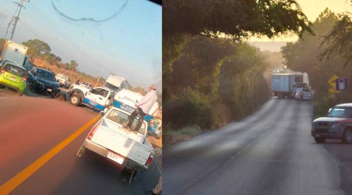 #VIDEOS | Bloqueos y enfrentamientos en Tierra Caliente movilizan a las autoridades