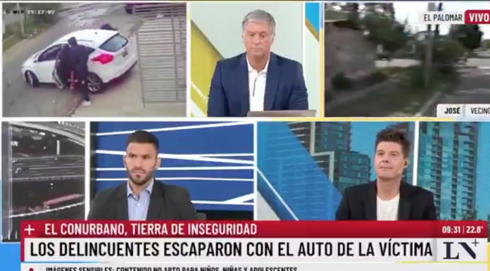 #VIDEO | Periodistas captan asalto en plena transmisión en vivo mientras cubrían otro delito