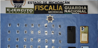 La FGE detuvo a siete personas y aseguró motocicletas, narcótico y un arma de fuego en varios municipios de Morelia
