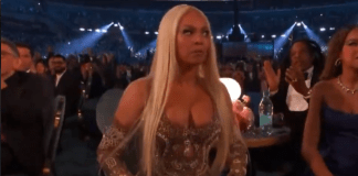 #Video // Beyoncé se roba el show con su cómica reacción al ganar el Grammy a “Mejor Álbum Country”