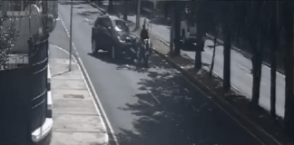 #Video | Motociclista fallece tras colisión con camioneta en Guatemala