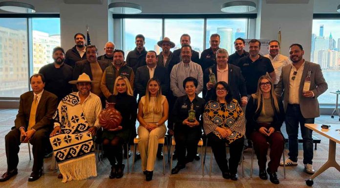 #VIDEO | Omega Vázquez acompaña misión comercial de Michoacán en Nueva Jersey para fortalecer exportaciones y vinculación empresarial