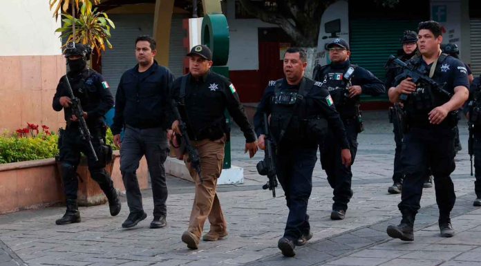 #Imágenes | Refuerzan federación y estado seguridad en Queréndaro: SSP