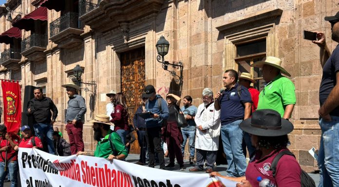 #VIDEOS #Imágenes | STASPE y CNTE colapsan el centro de Morelia con manifestaciones