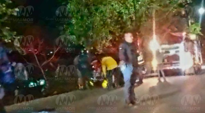 #VIDEO | Se accidenta motociclista en el libramiento de Morelia