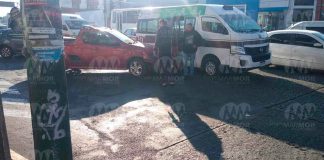 #Video | Se registran 3 accidentes de tránsito en diferentes sitios de Morelia; hay 1 herido