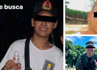 #Imágenes // Autoridades buscan a joven de 18 años acusado de asesinar a su madre con un machete #Internacional