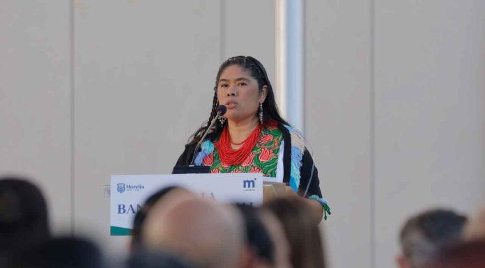 #VIDEO | Alicia Mateo pide a los gobiernos justicia para todas las mujeres indígenas de Michoacán y México