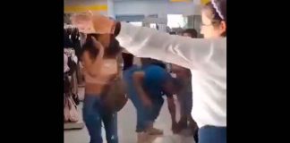 #VIDEO | #México: ¡Parece escena de telenovela! Lo cacharon con la otra comprando lencería en Coppel