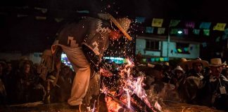 Así es como el pueblo P’urhépecha recibe el año nuevo este 01 de febrero