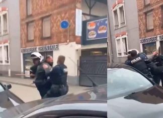 #VIDEO | Detienen a hombre por ataque terrorista en Francia