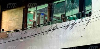 Criminales rafaguean la fachada de gimnasio Golden en Tierra Caliente; no hay víctimas