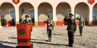 #Imágenes | Toma de posesión y protesta de bandera del comandante del 12/o. batallón de infantería