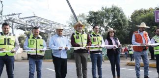 #Imágenes | Inaugura Bedolla rehabilitación de vialidades en Uruapan