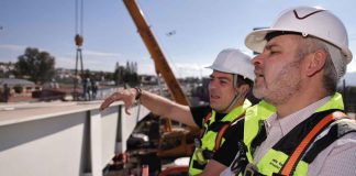 #Imágenes | En abril quedará listo el paso superior de Villas del Pedregal: Bedolla