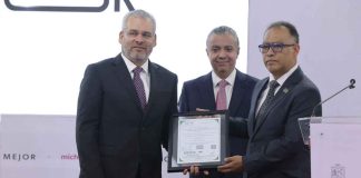#Imágenes | Gobierno de Michoacán recibe certificado antisoborno