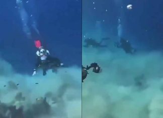 #VIDEO | Sismo de 7.6 sacude el Caribe y buzos captan el impactante momento bajo el mar #Internacional