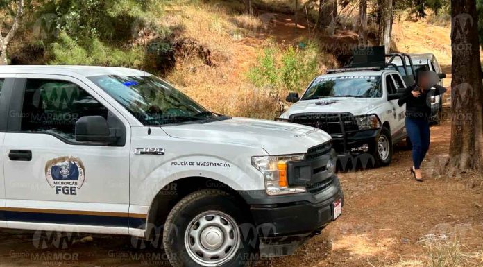 Localizan a pareja decapitada en el Cerro de la Cruz, Uruapan