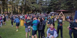 Runners disfrutan de la 11ª edición de la carrera Trail Run Morelia