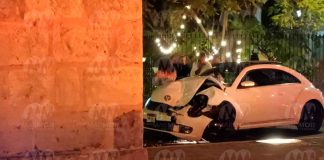 #Imágenes | Se registra choque entre 2 vehículos en la Av. Acueducto de Morelia