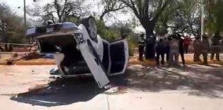 #Video | Conductor en aparente estado de ebriedad provoca fuerte accidente vial; hay cuatro menores sin vida