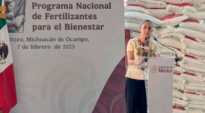#FOTOS | En Cuitzeo, arranca Claudia Sheinbaum Pardo Programa Nacional de Fertilizantes para el Bienestar
