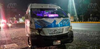 Peatón queda herido al ser atropellado por combi en Calzada La Huerta, salida a Pátzcuaro