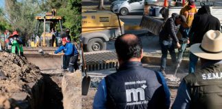 #Imágenes | Gobierno de Alfonso Martínez mejora colector pluvial de avenida Camelinas
