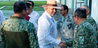 Bedolla consolida coordinación con la Defensa y Guardia Nacional