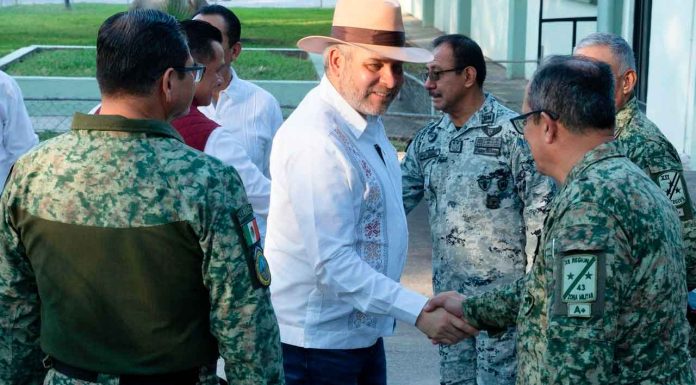 Bedolla consolida coordinación con la Defensa y Guardia Nacional